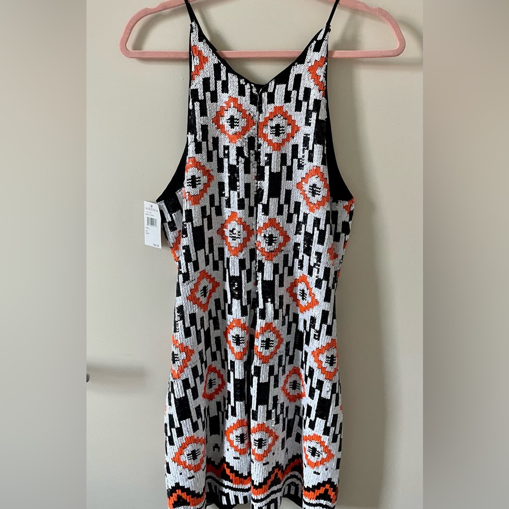 NWT Dress the Population Sequined Dress!!! Size L, purchased at Nordstrom. - Picture 2 of 4